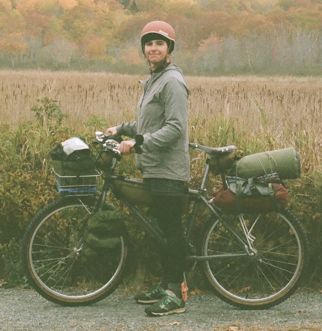 Kelsey biking